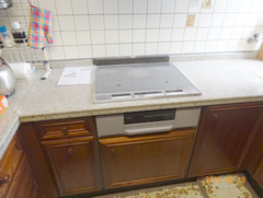 松田様邸 IHクッキングヒーター設置