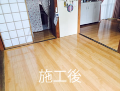 笠嶋様邸 床暖房設置しました