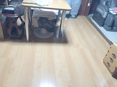 木田様邸 タタミからフローリングの床暖房に